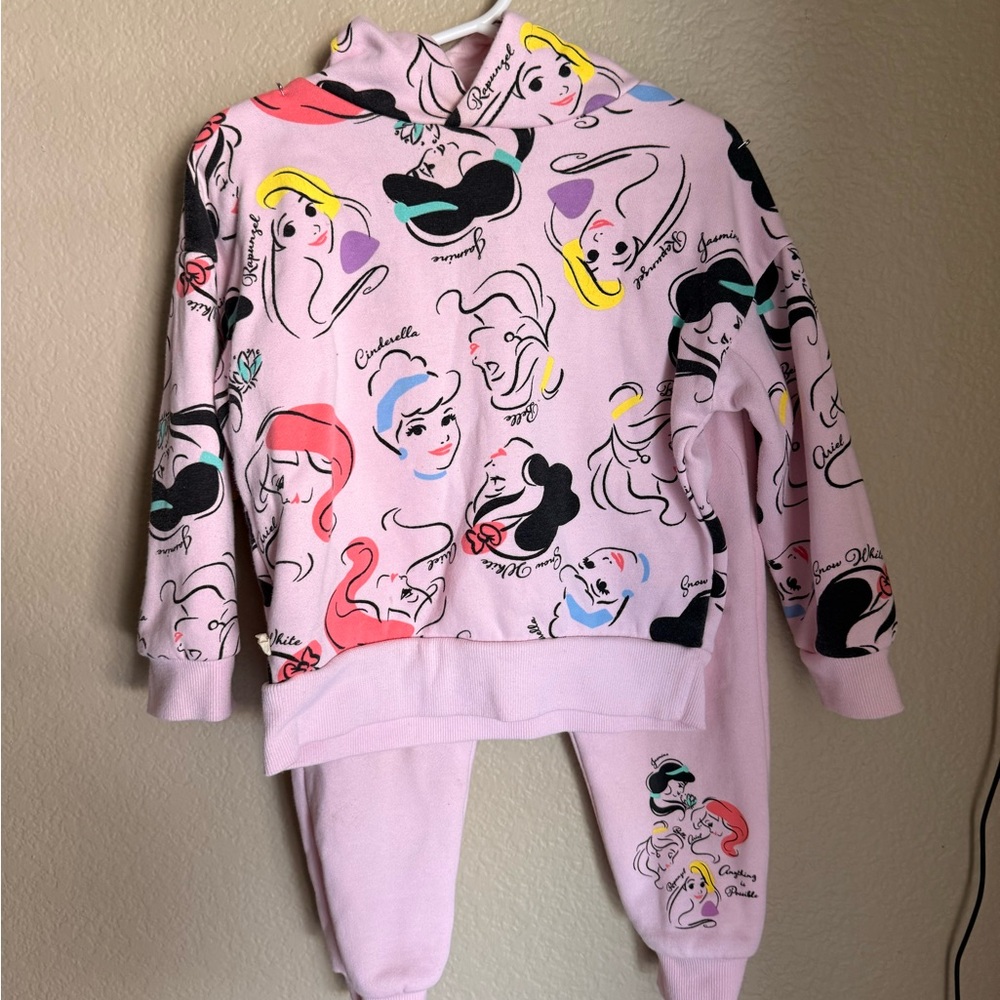 Disney Pink Princess Kids Matching Set